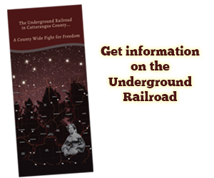 Get information on the Underground Railroad in Cattaraugus County