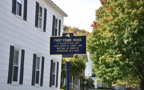 First Frame House sign