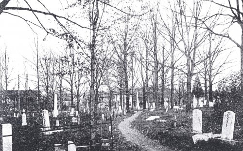 Walking into the Cemetery