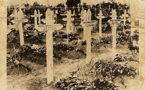 grave site in France