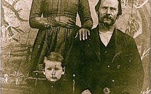 Mr. Giles Stoddard Jr, his wife, Sarah and their son, Theodore