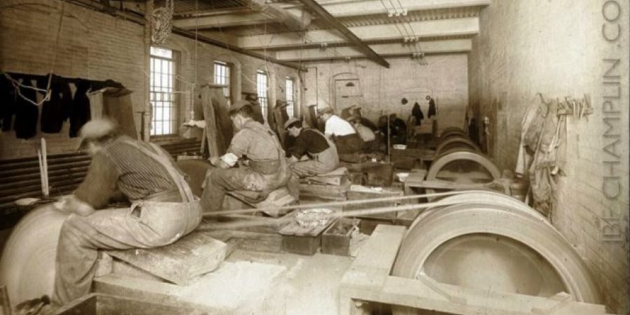 backaching work for those in the mills 