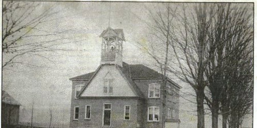 Post card photo of Great Valley School 