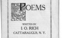 Booklet of Poems