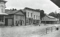 Main Street in Otto NY c1900 before the fire of 1904 