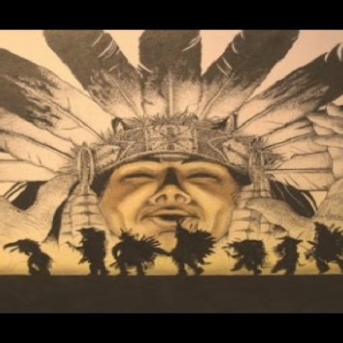 Native American Presentation Slide by David P. Castano