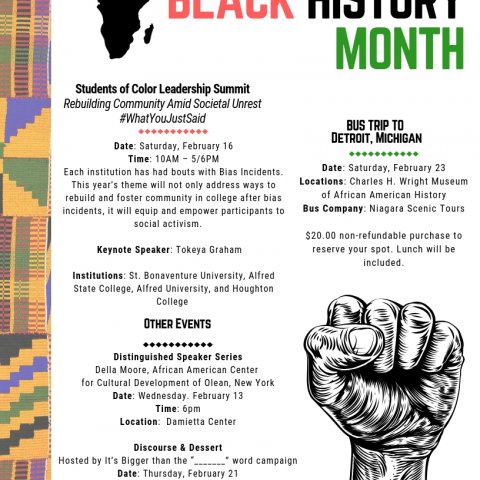 Black History Month at SBU