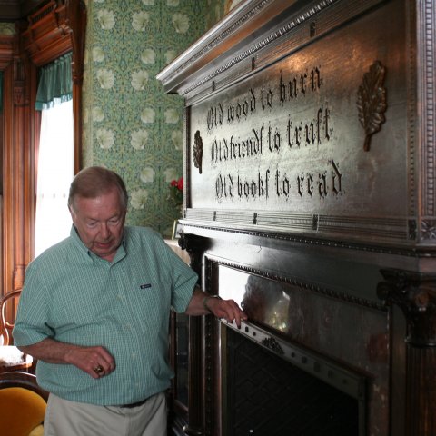 Portion of the House with Curator Dave