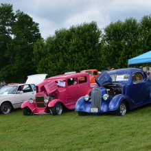 Carshow at Coldspring Town Picnic