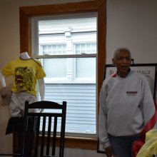 Della Moore inside the African American Center for Cultural Development