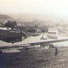 Ice Houses on Lime Lake