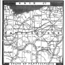 Showing 1836 Holland Land co. Map