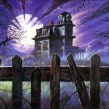 picture of a haunted house 