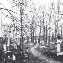Walking into the Cemetery