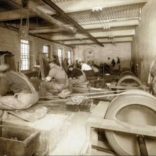 backaching work for those in the mills 