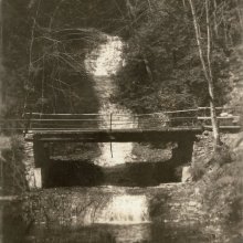 Buttermilk Falls on North Otto Road, Zoar Valley c1910