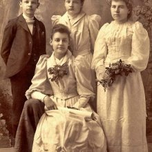 Cattaraugus Union Free School and Academy - first graduating class in june 1891