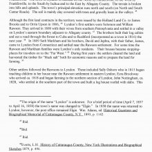 Statement of Significance continued.  