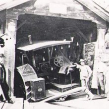 Tractor to heavy for the wooden bridge floor