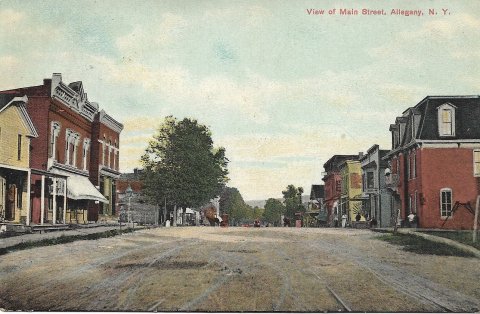 Allegany Main St. Historical Photo