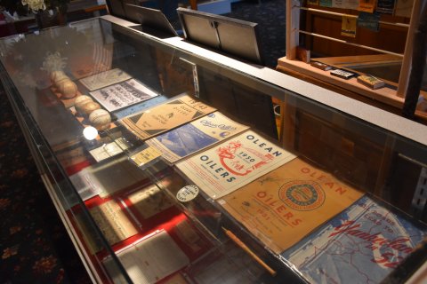 Exhibit at Olean Point Museum