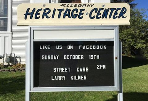 Allegany Heritage Center presents Larry Kilmer