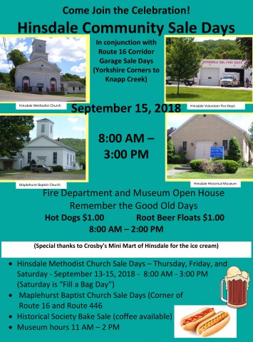 2018 Hinsdale Community Days