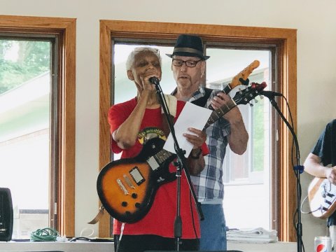 Musicians at Juneteenth Celebration 2024
