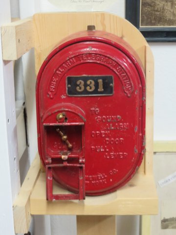 Fire Alarm Telegraph Station at the Perrysburg Museum