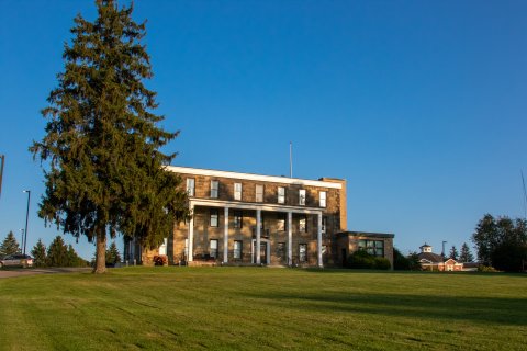 Stone House in the summer
