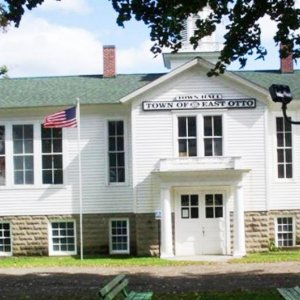 Town Hall still known as the East Otto Schoolhouse to Many