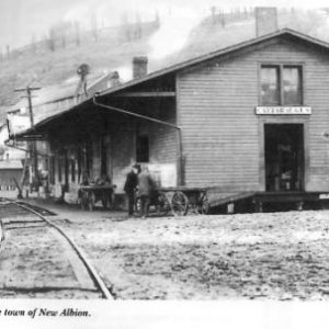 Railroad depot, Cattaraugus, NY